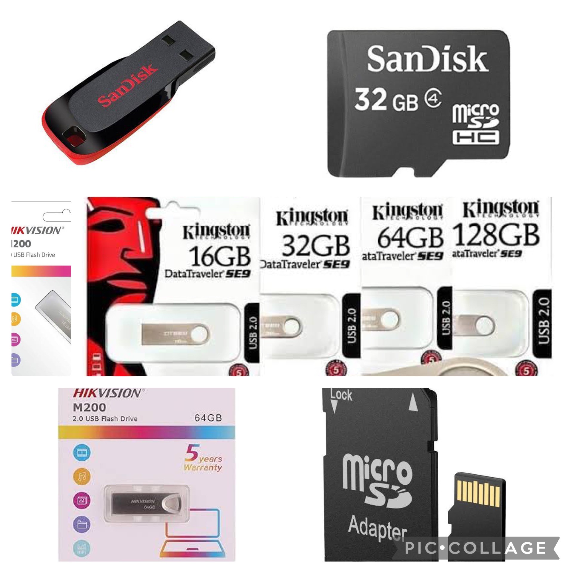 فلاشات وكروت ميموري