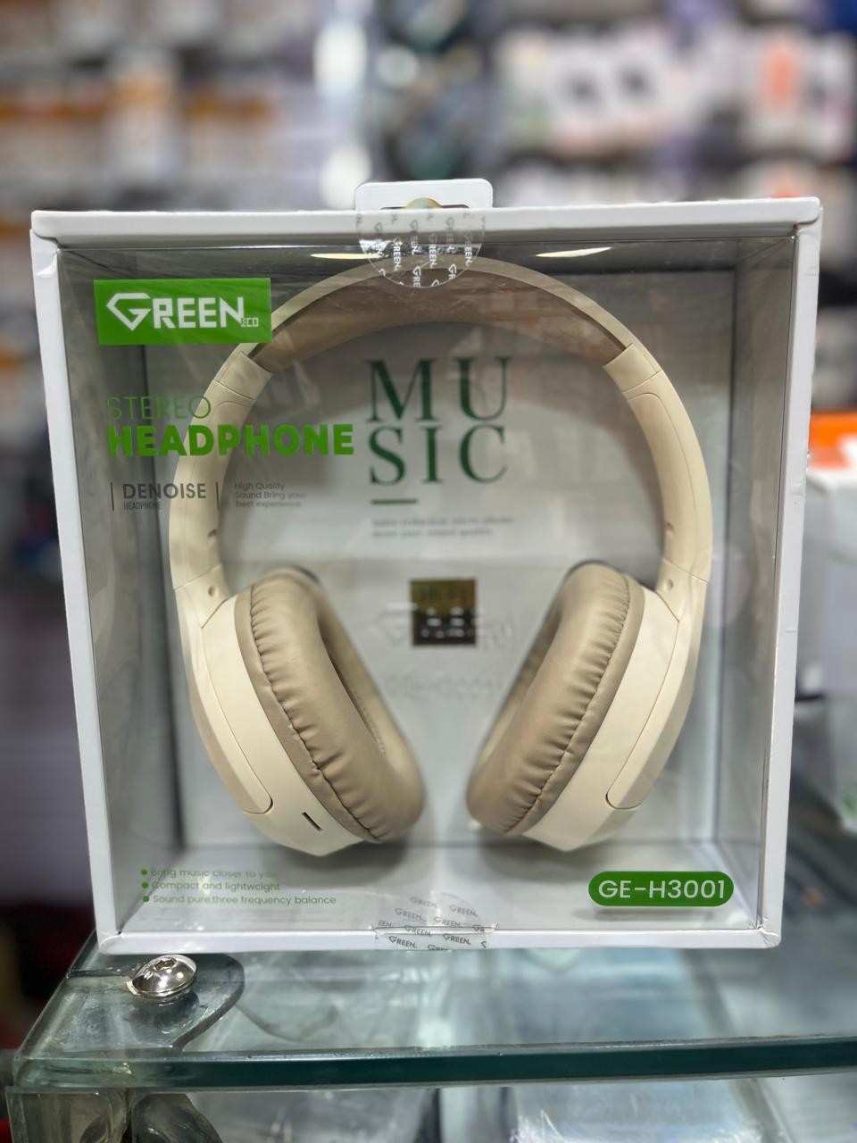 هيدفون HP GREEN H-3001 - تسوق الآن من MTC Group