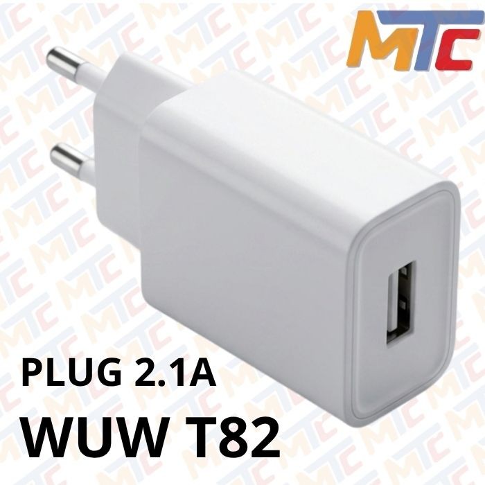 رأس الشحن PLUG WUW T82 2.1A