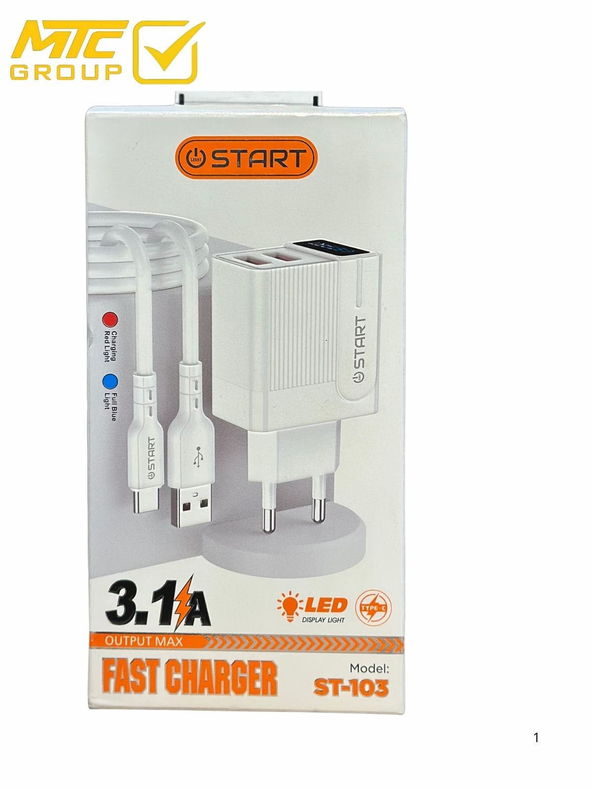 شاحن ستارت (تايب سي) CH START ST-103 TC