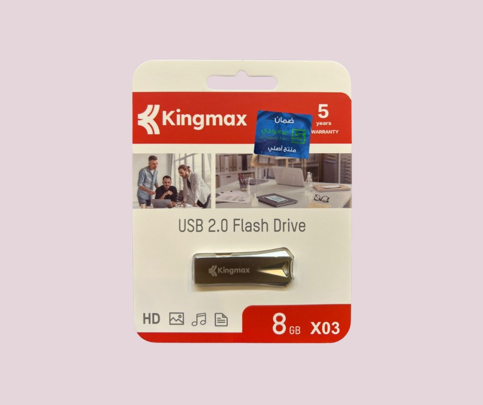 ذاكرة فلاش كينج ماكس 8 جيجا KINGMAX FLASH 8GB X03