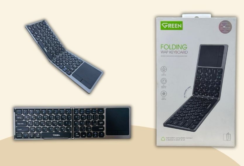 GREEN KEYBOARD KP01