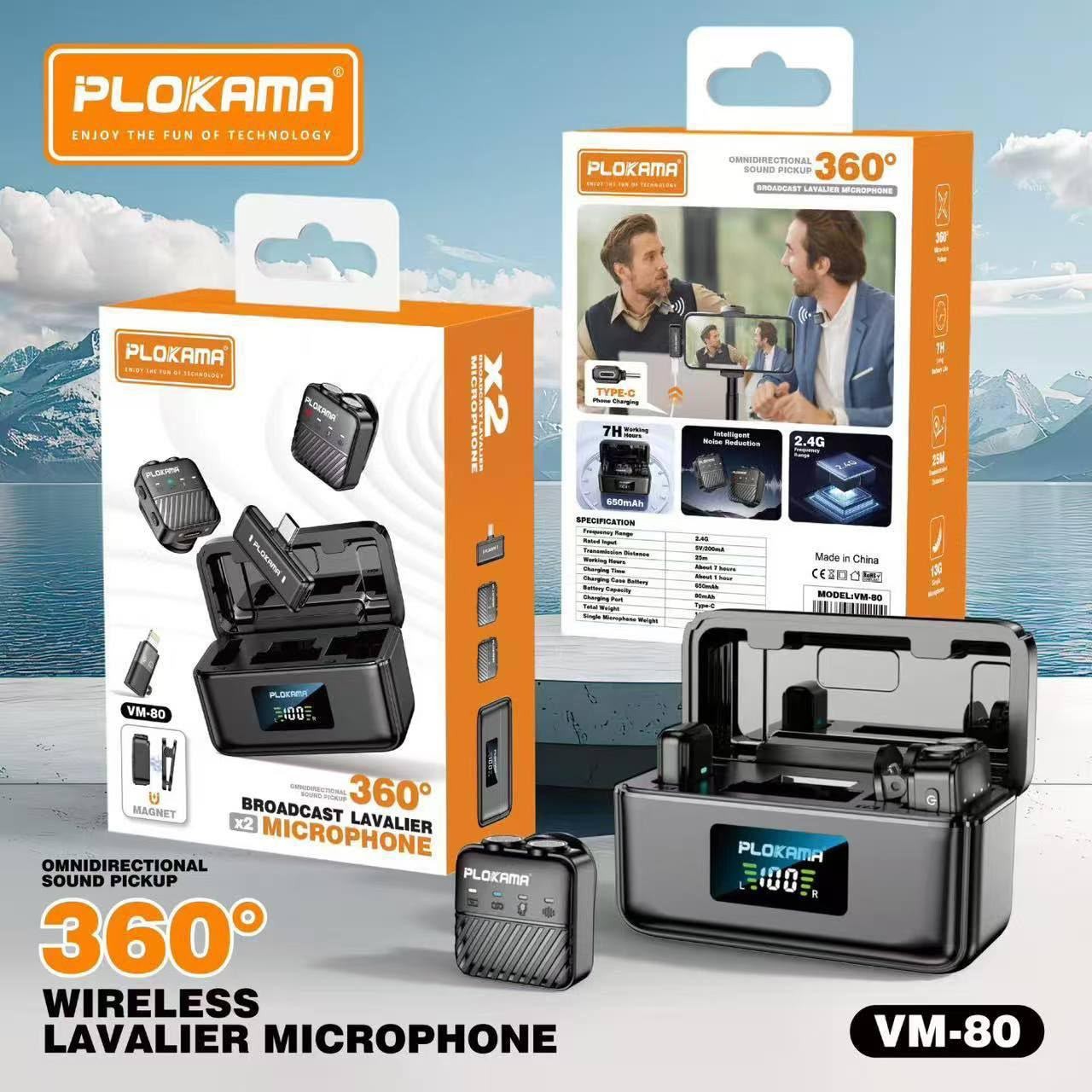PLOKAMA BROADCAST MICROPHONE VM-80