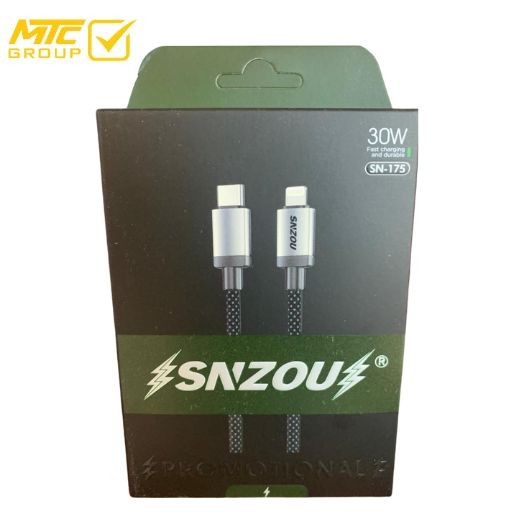 كابل تايب سي ايفون CL SNZOU SN-175 IPH 30W
