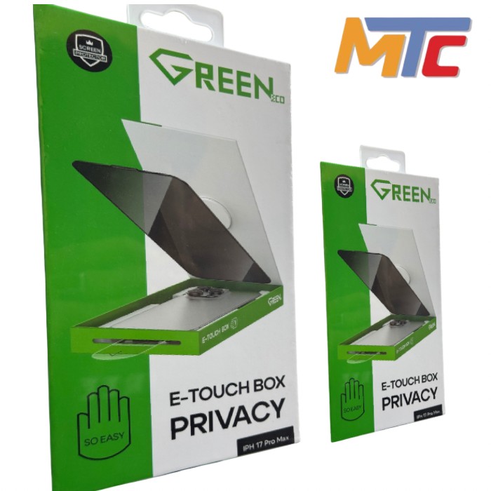 GREEN SCREEN E-TOUCH PRIVAY