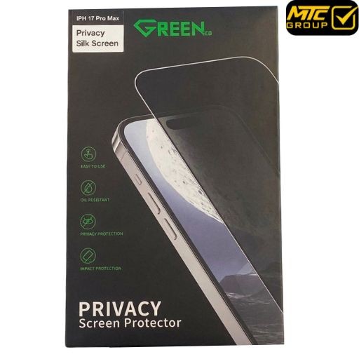 سكرين حماية وخصوصية جرين (ايفون 17 بروماكس) SCREEN GREEN PRIVACY PROTECTOR (IP 17 PROMAX)
