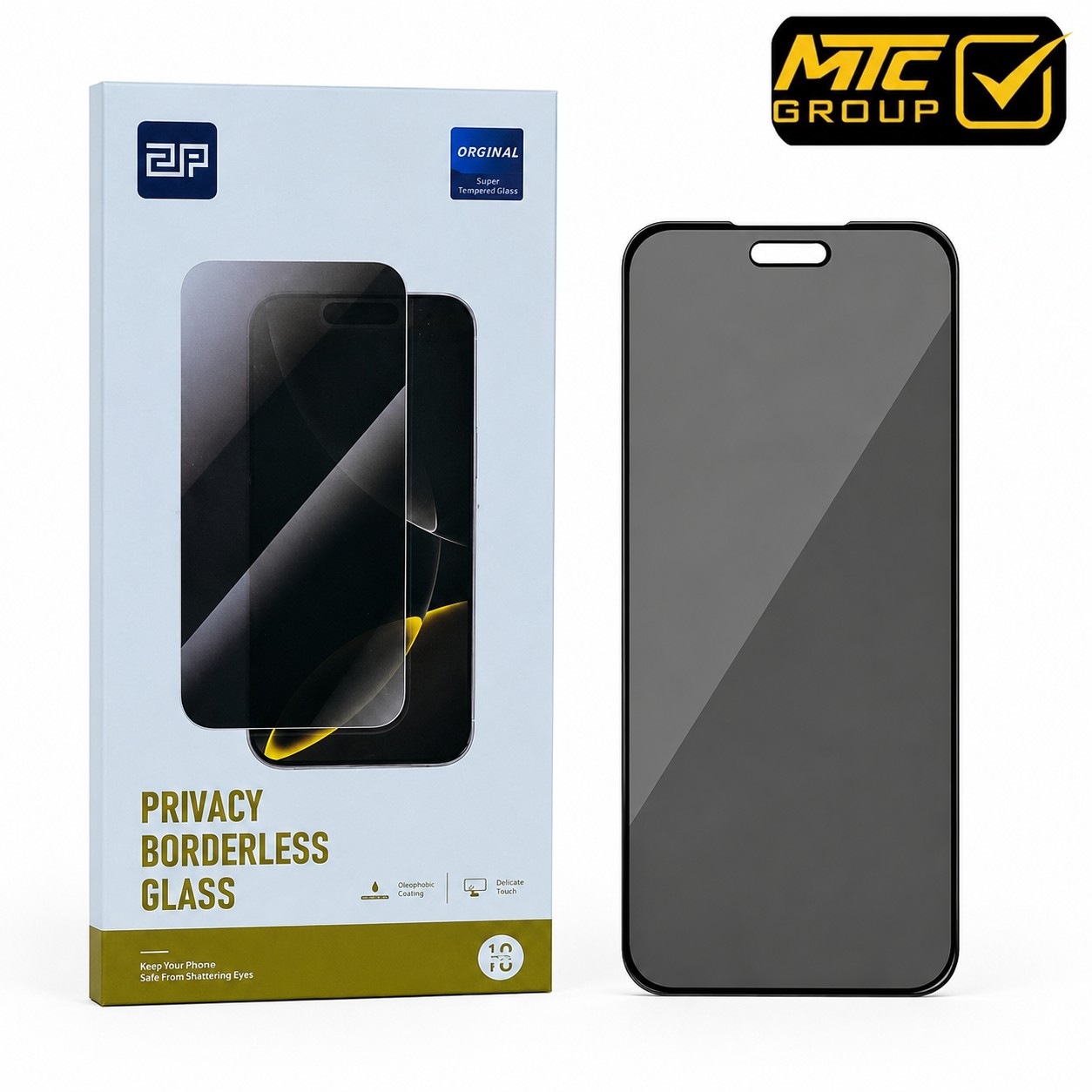 SCREEN PRIVACY FOR IPHONE 2P BORDERLESS GLASS
