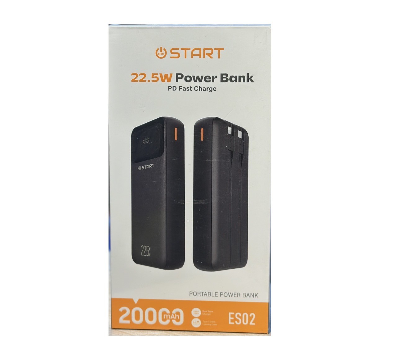 POWER BANK START 20000mAh ES02