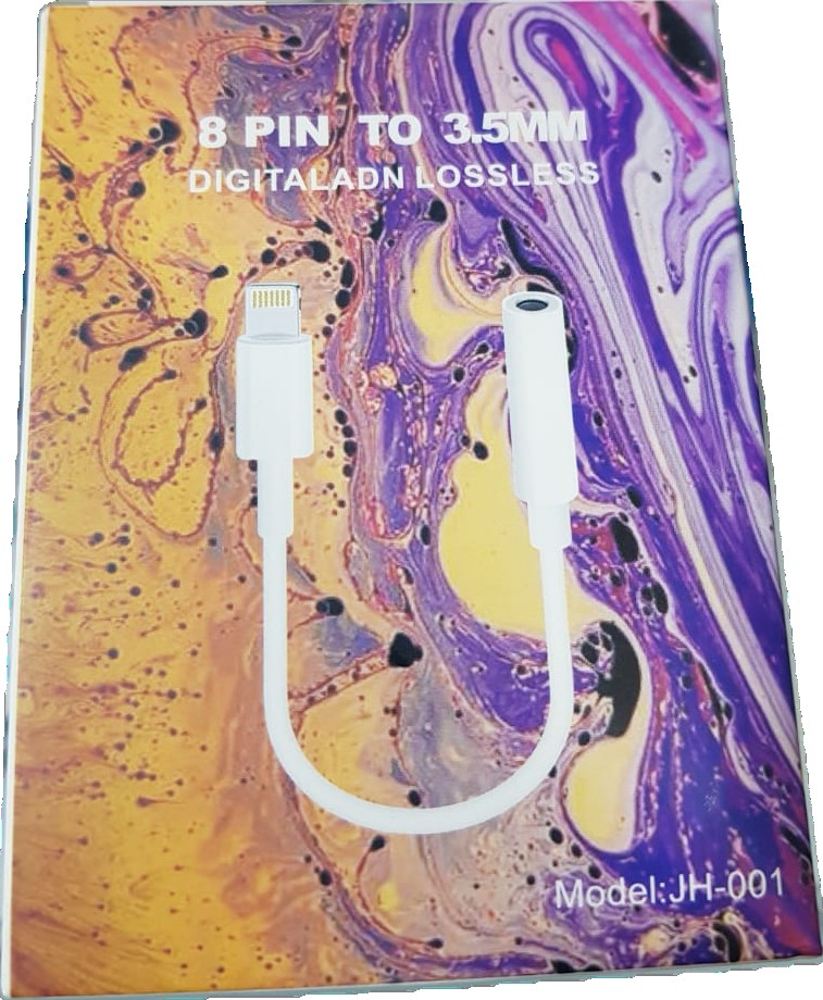 محول منفذ CONVERT lightning to 3.5mm JH-001