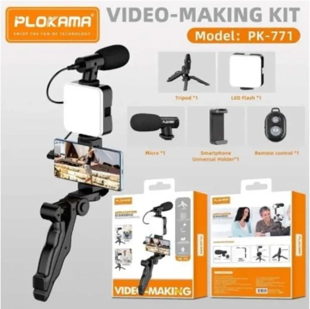 VIDEO MAKING KIT PLOKAMA PK-771