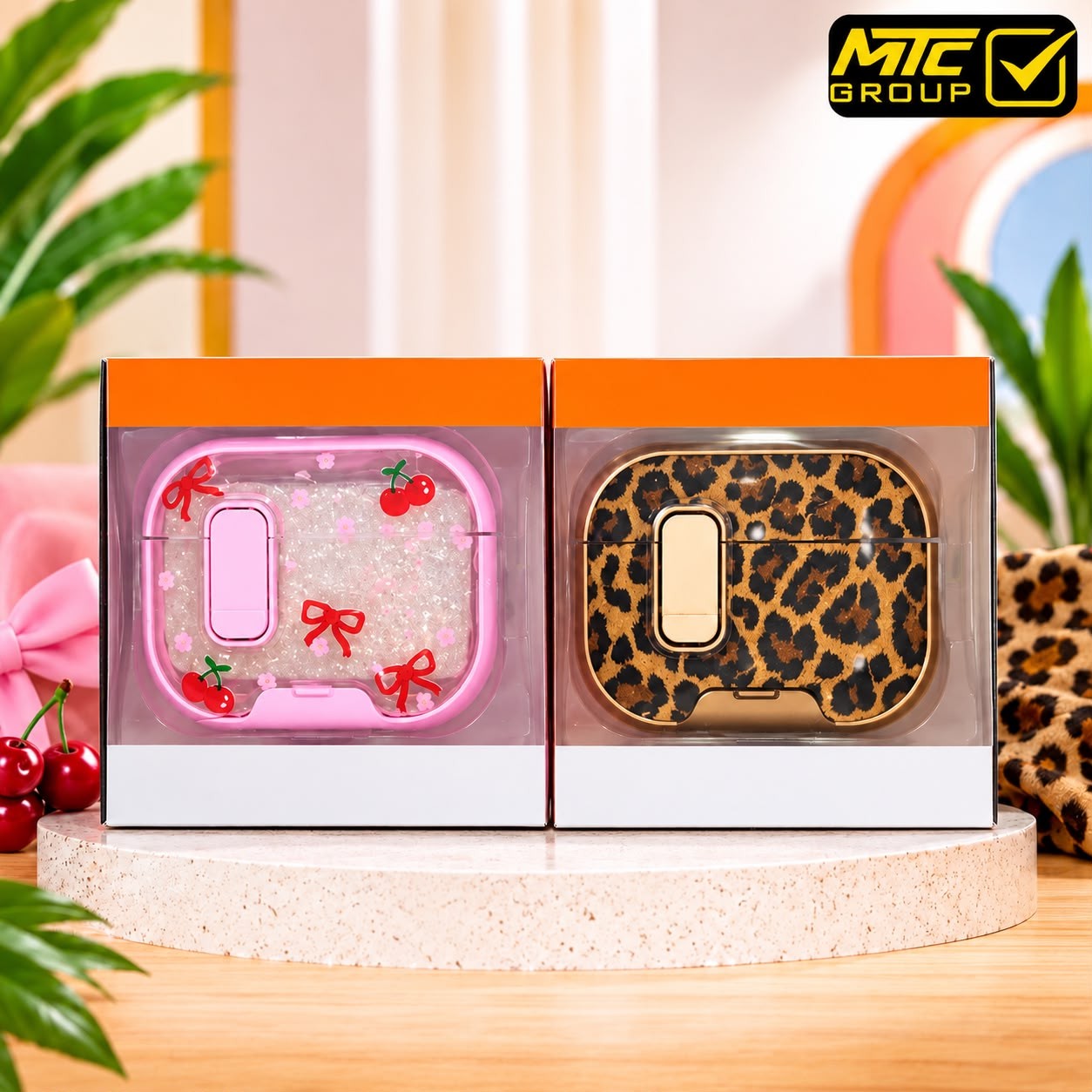 جراب حمايه للايربودز من غووي (قفل) CASE AIRPODS LOCK (GUOI)