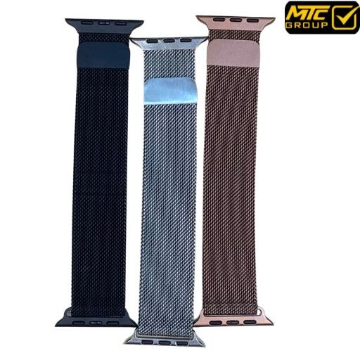 سوار ساعة مغناطيسي معدني من الفولاذ المقاوم للصدأ (غووي) Stainless Steel Metal Strap Watch Bands GUOI