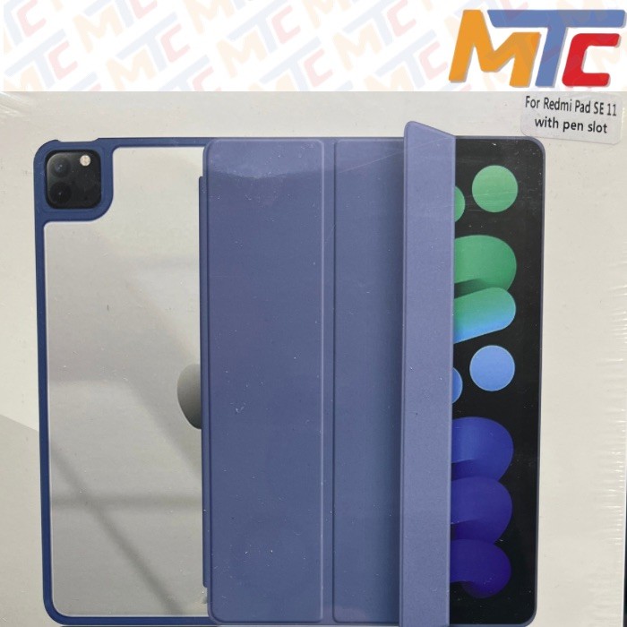 جراب سمارت بالقلم CASE TAB REDMI PAD SE11 EVO CRYSTAL