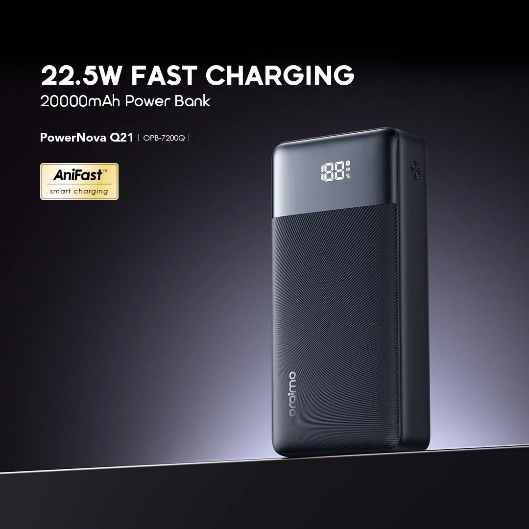 ORAIMO POWERNOVA Q21 OPB-7200Q 20000mAh باور بنك اورايمو