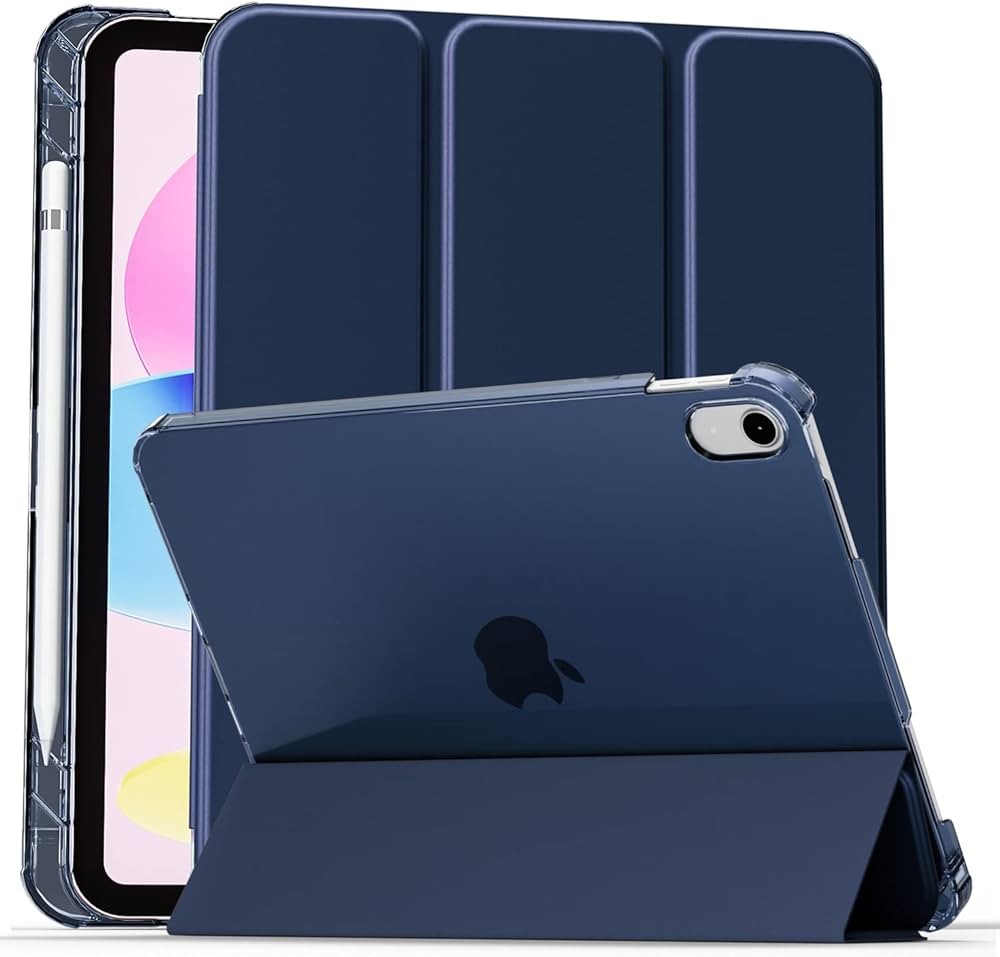 جراب سمارت بالقلم 2025 CASE IPAD 11th EVO CRYSTAL FLIP  A16