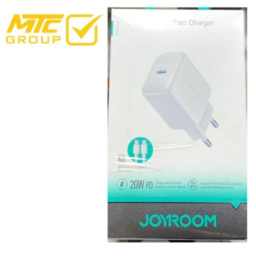 شاحن جوي روم (تايب سي) CH JOYROOM PD20W JR-TCF20EU TC