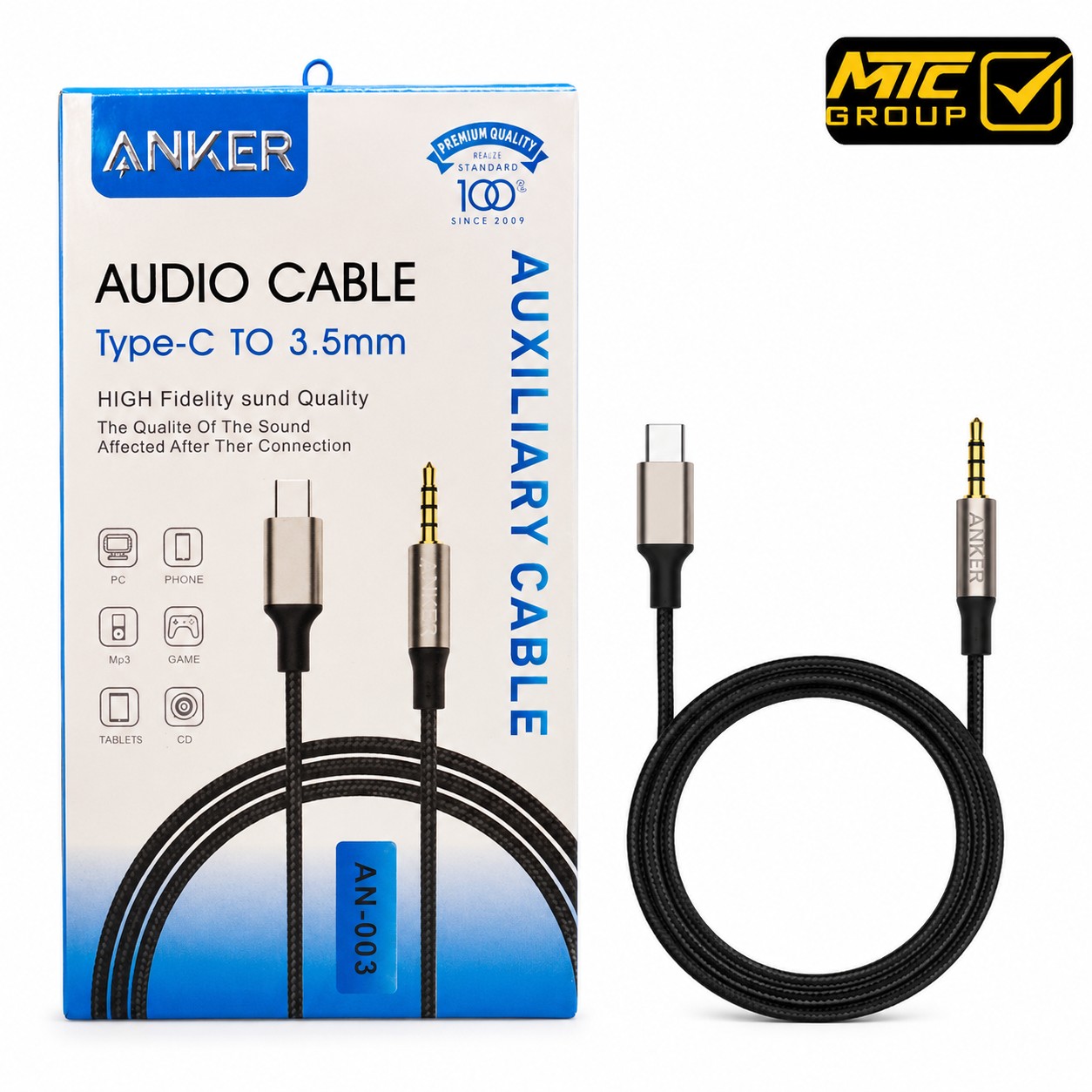 CL TYPE C TO 3.5MM AN-003