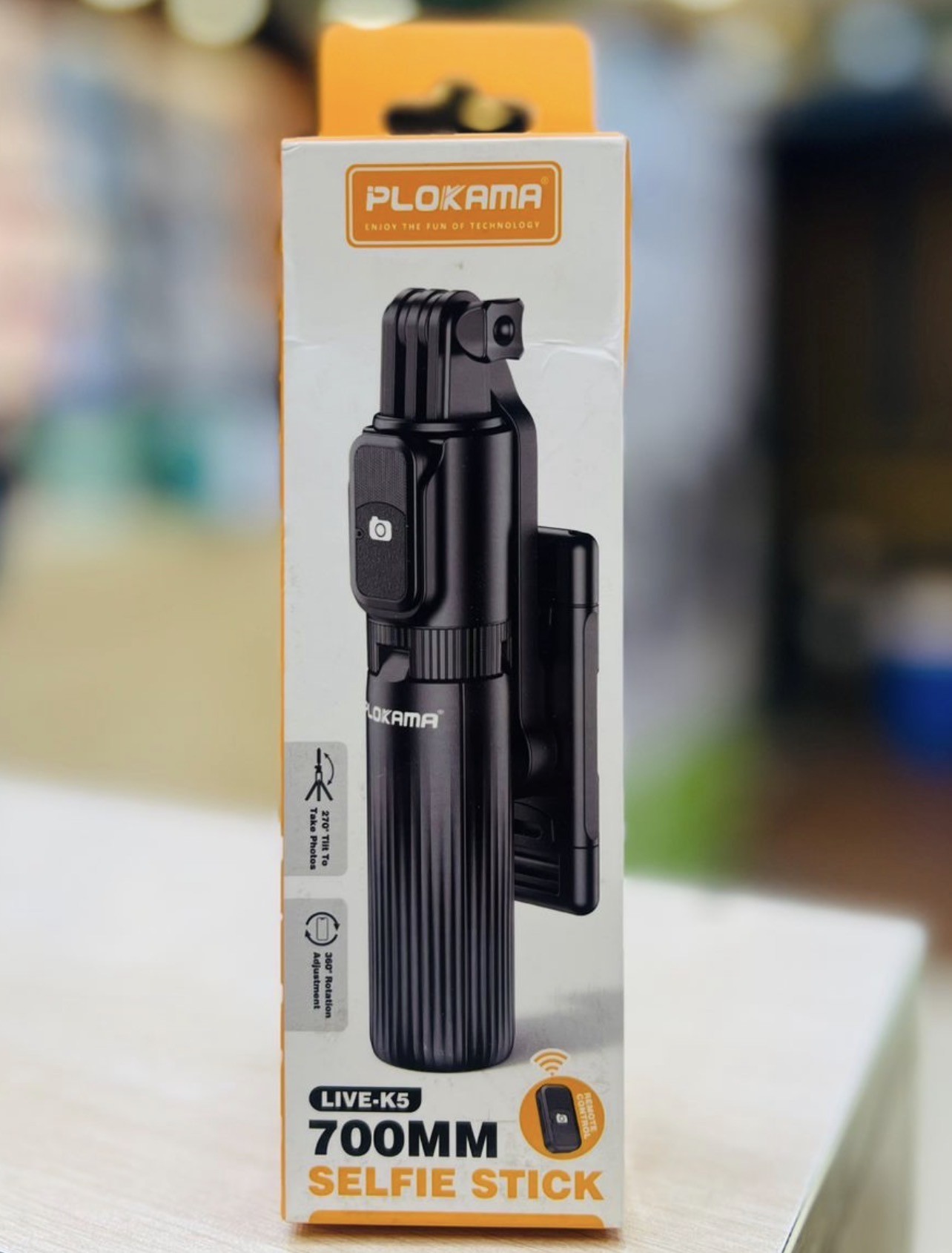 PLOKAMA SELFIE STICK LIVE-K5