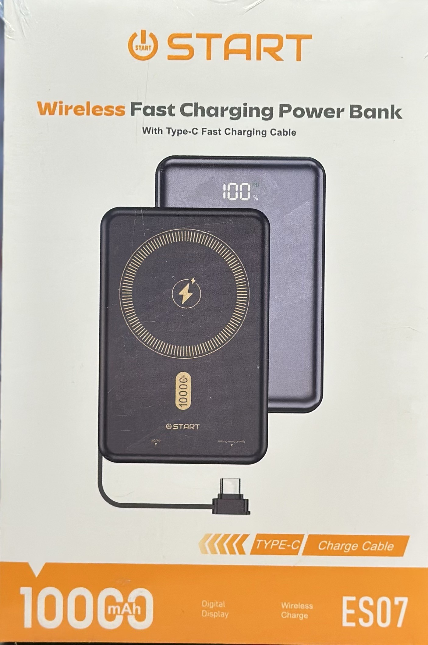 POWER BANK START WIRELESS 10000mAh ES07