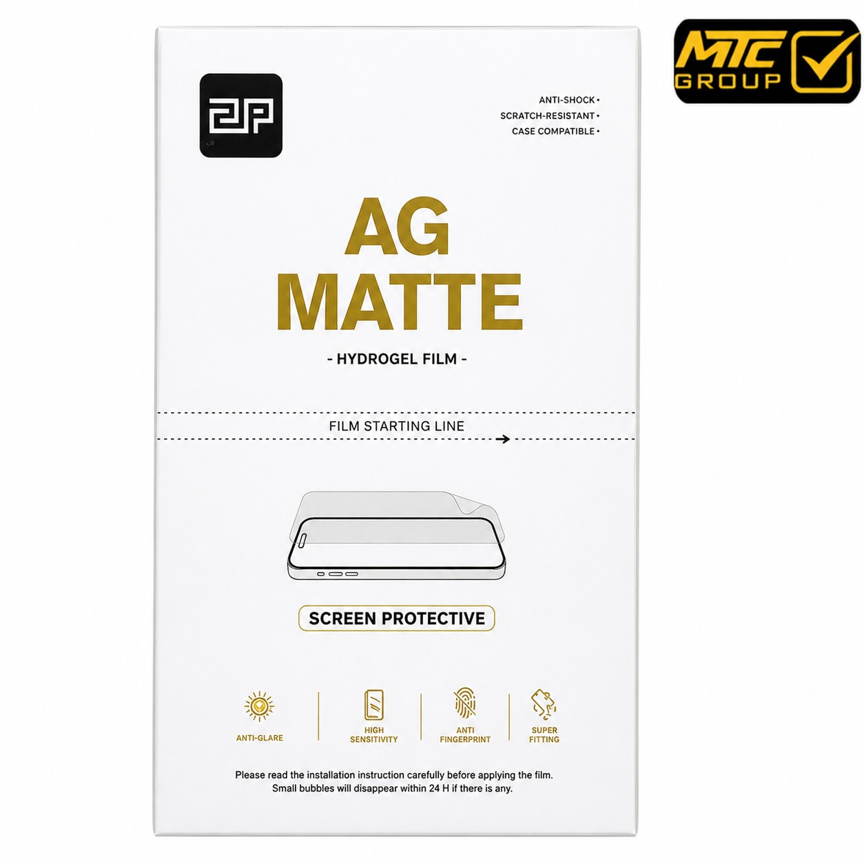 SCREEN 2P AG MATT TPH