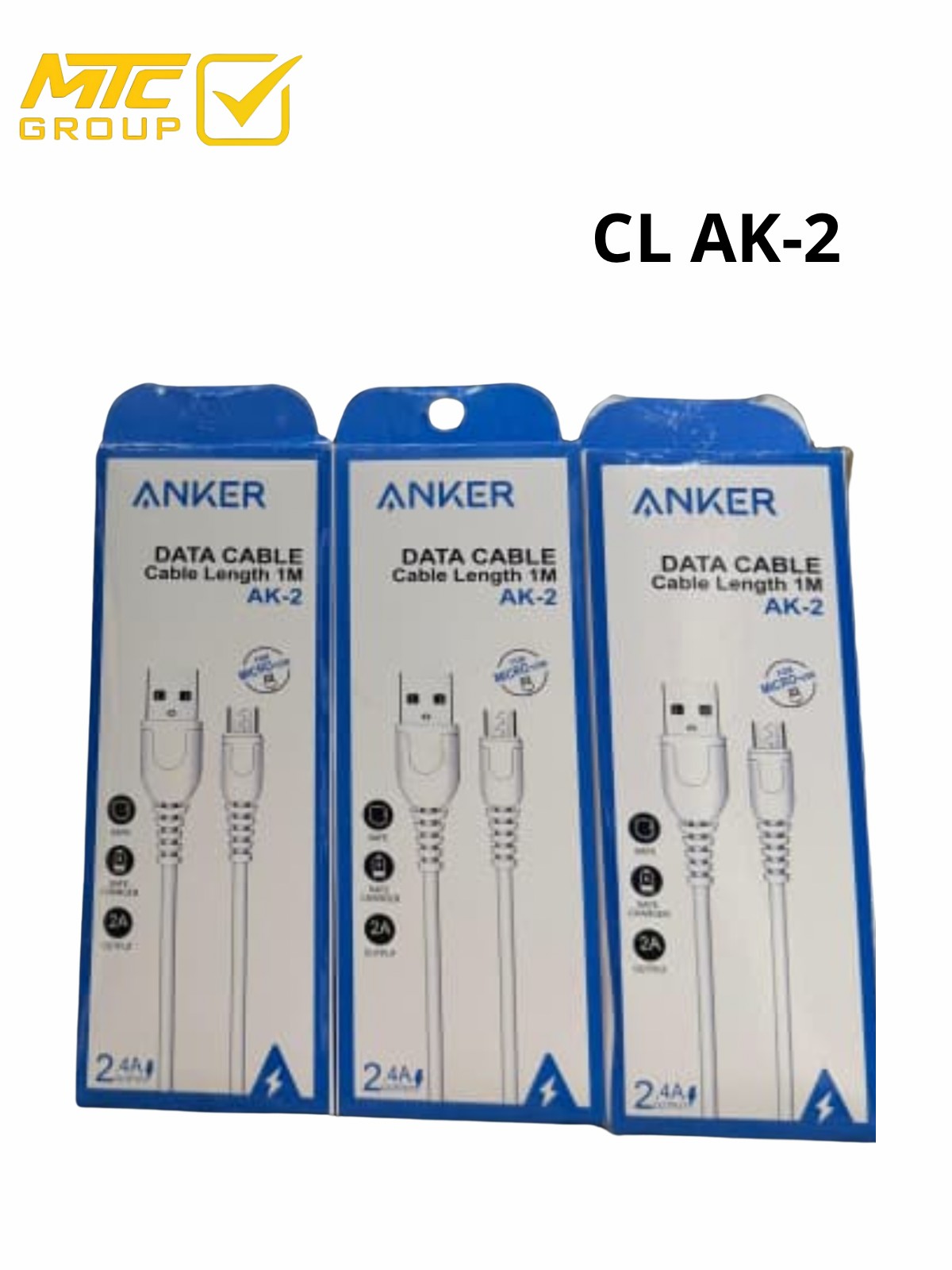 كابل شحن عادي  CL ANKER-c AK-2 MICRO