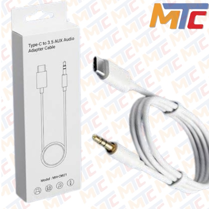 كابل صوت AUX TYPE-C TO 3.5  MH-CM21