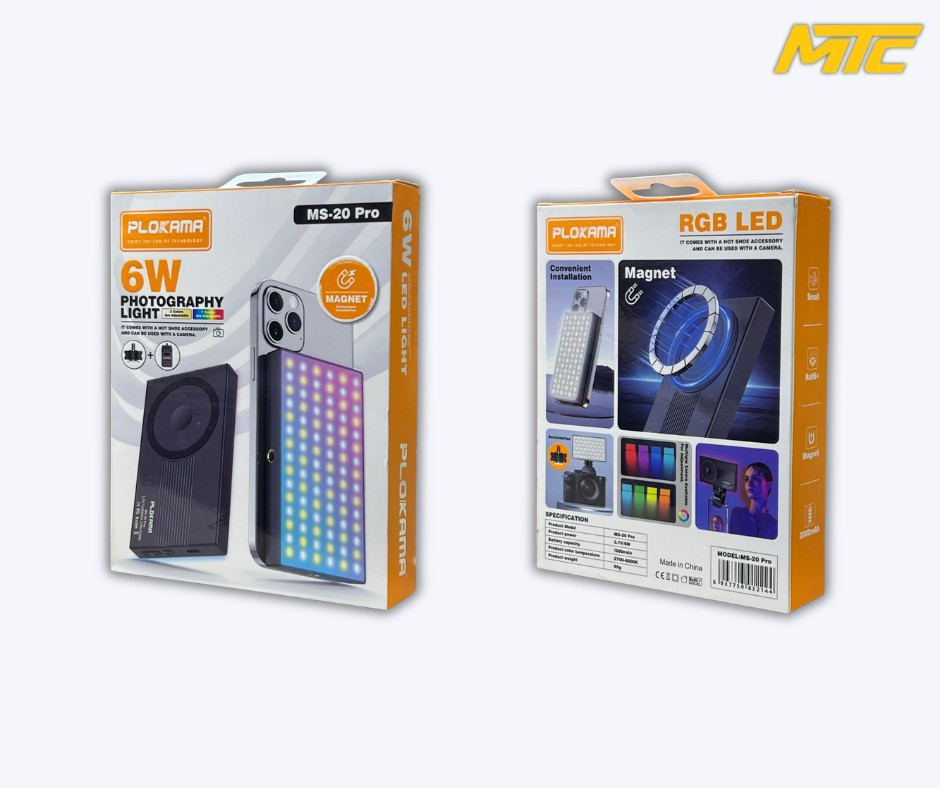 ليد اضاءه مجناتك PLOKAMA LED MS-20 PRO