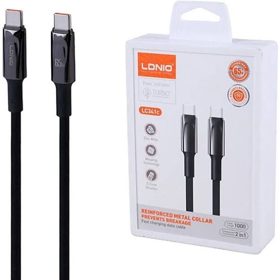 CL LDNIO LC341C TYPE C TO TYPE C 65W - تسوق الآن من MTC Group