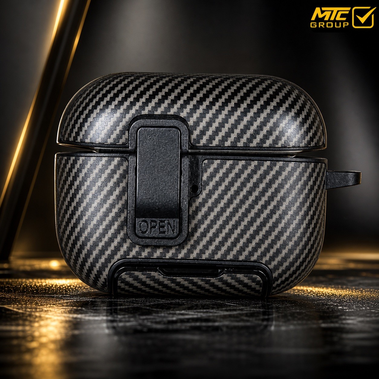 AIRPODS COVER (CARBON FIBER) PRO2 GUOI
