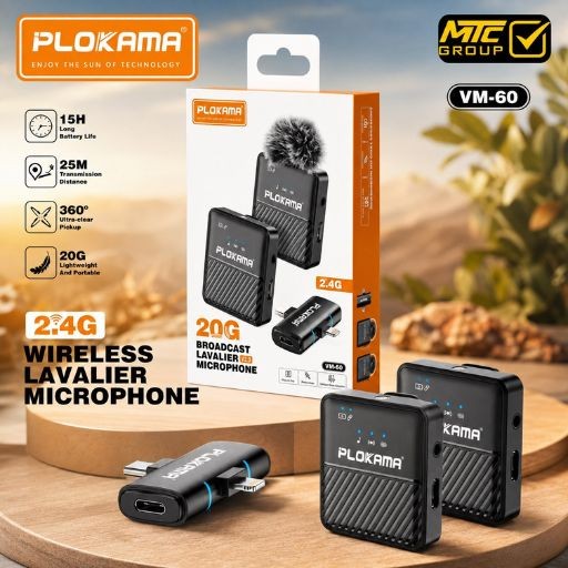 PLOKAMA BROADCAST MICROPHONE VM-60