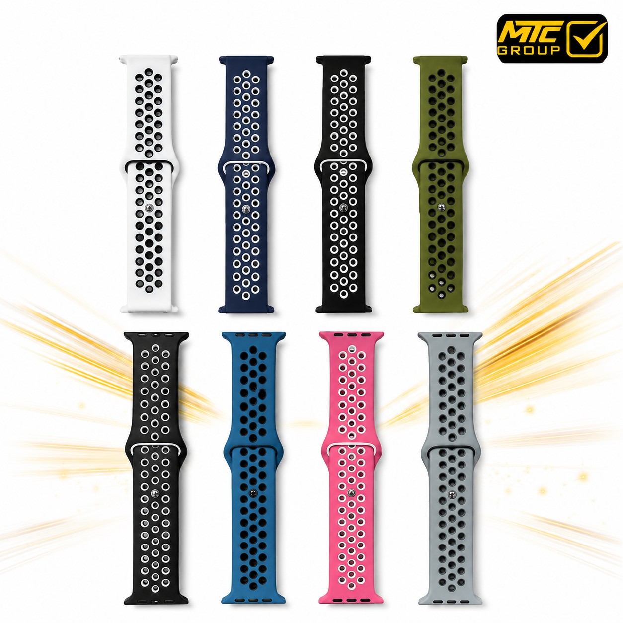 سوار الساعة الذكية (مخرم) PERFORATED WATCH BAND