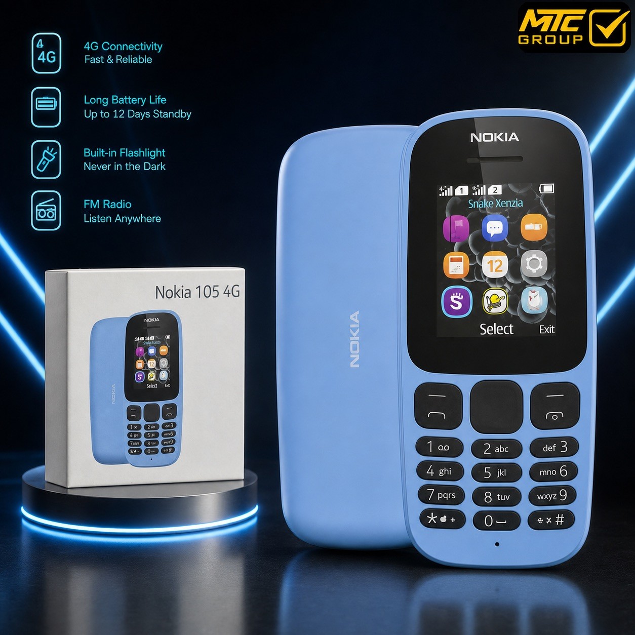 NOKIA 105 4G TA-1034