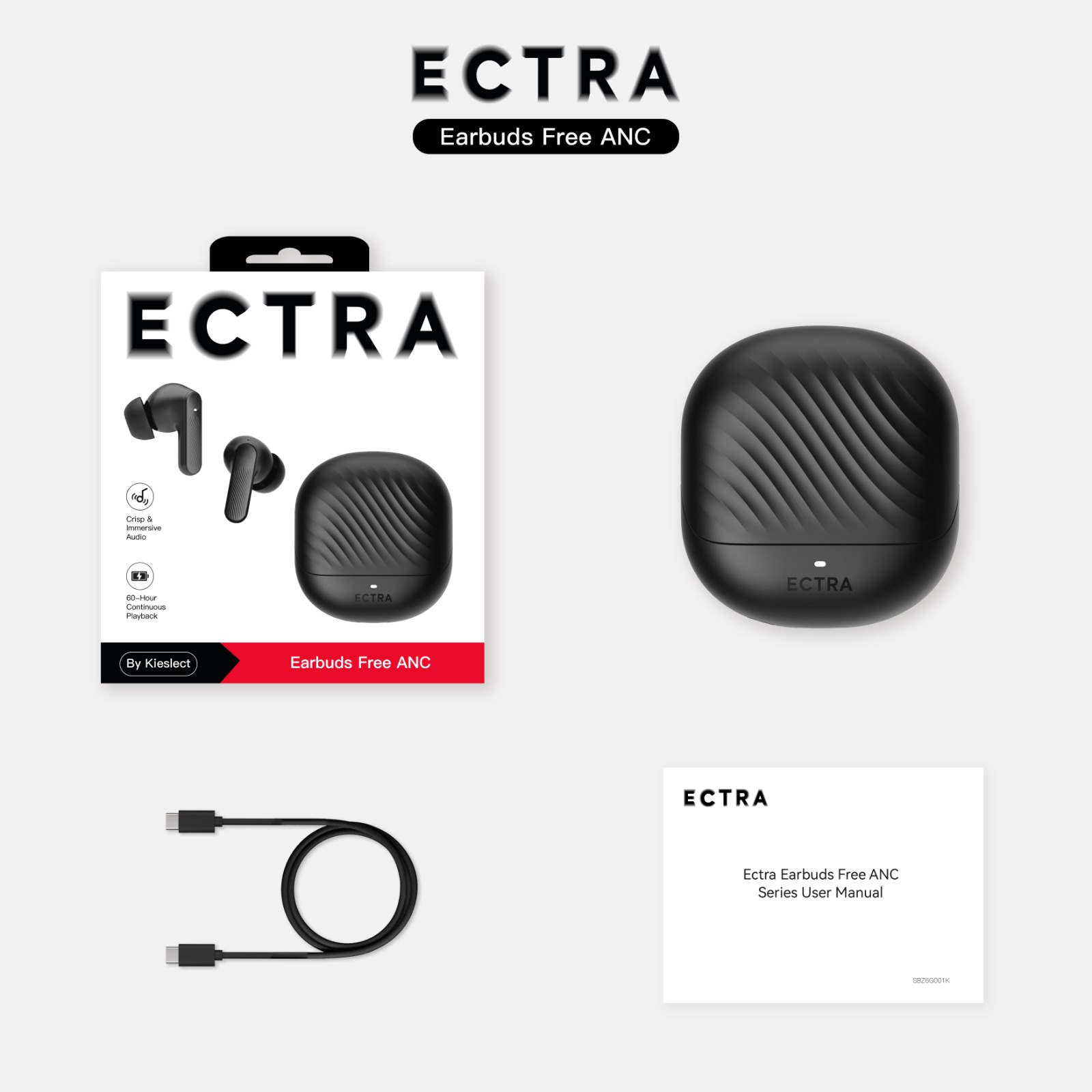 ECTRA EARBUDS FREE ANC ETW-N440B