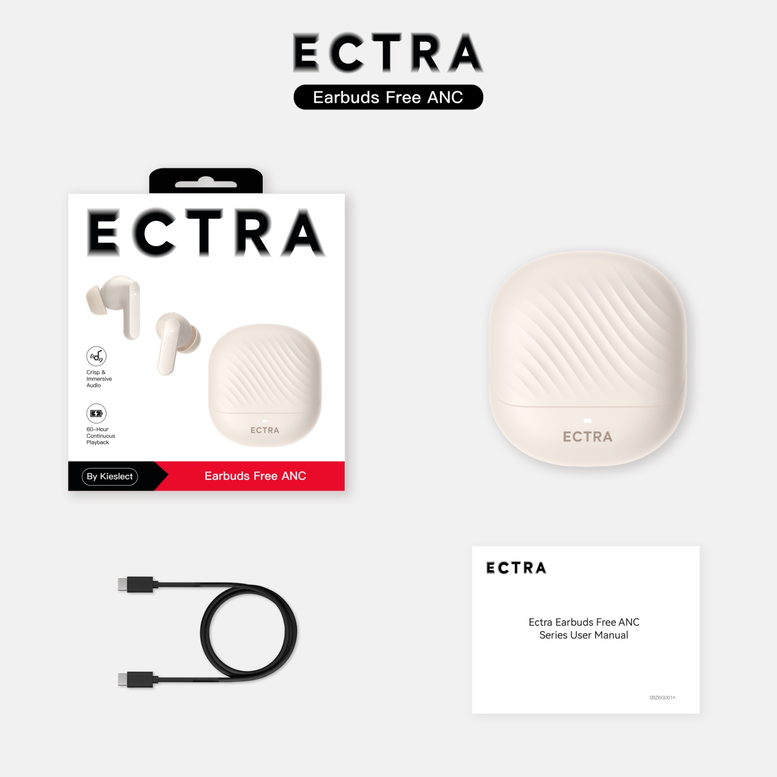 ECTRA EARBUDS FREE ANC ETW-N440W