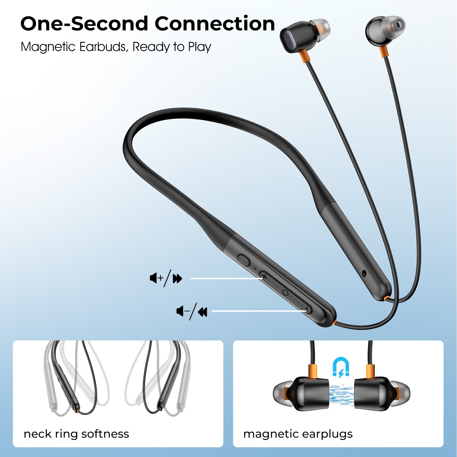 ECTRA NECKBAND ACTIVE BY KIESLECT ENB-600B