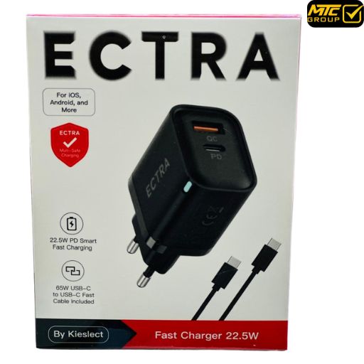 ECTRA FAST CHARGER 22.5W ECH-C22521B