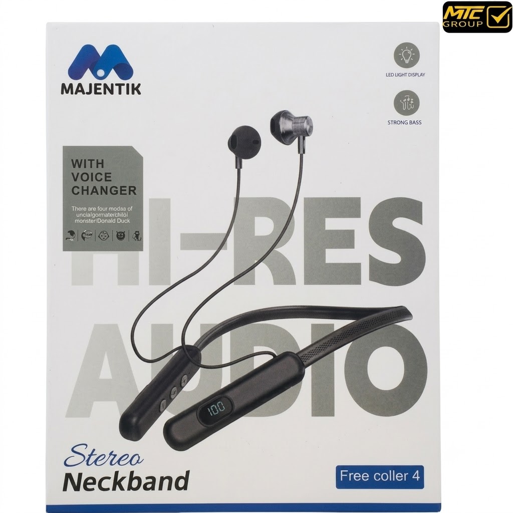 MAJENTIK Free Coller 4 Wireless Neckband Earphones
