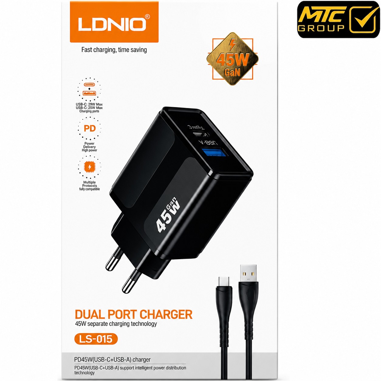 CH LDNIO LS-015 45W TYPE-C