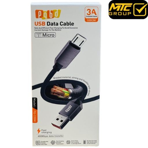 كابل بي كيو بي دي (مايكرو ، يو إس بي) 3 امبير CL pqbd PQ-C05M MICRO 3A