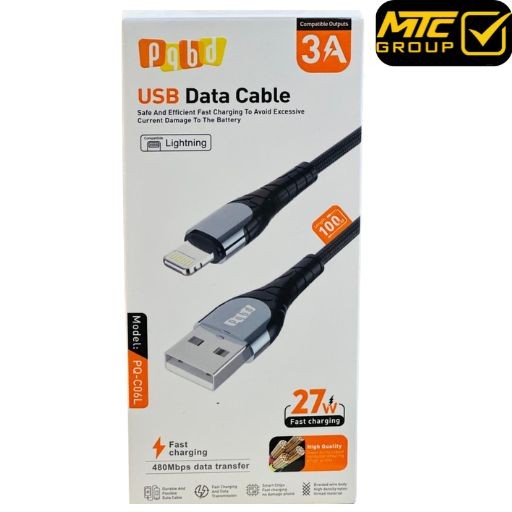 كابل بي كيو بي دي (ايفون ، يو إس بي) 27 واط CL pqbd PQ-C06L IPH 27W