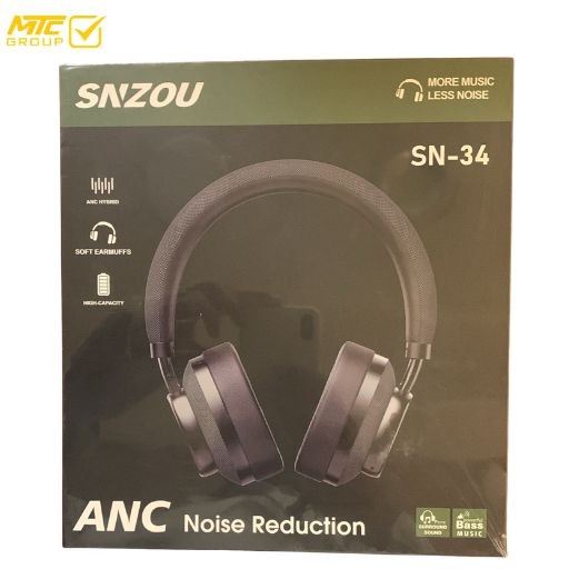 سماعة راس لاسلكية (سنزو) HEADPHONE SNZOU SN-34