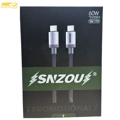 كابل سنزو تايب سي الى تايب سي 60 واط CL SNZOU SN-174 TC TO TC