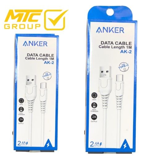 كابل انكر (تايب سي ، يو إس بي) CL ANKER-c AK-2 TC
