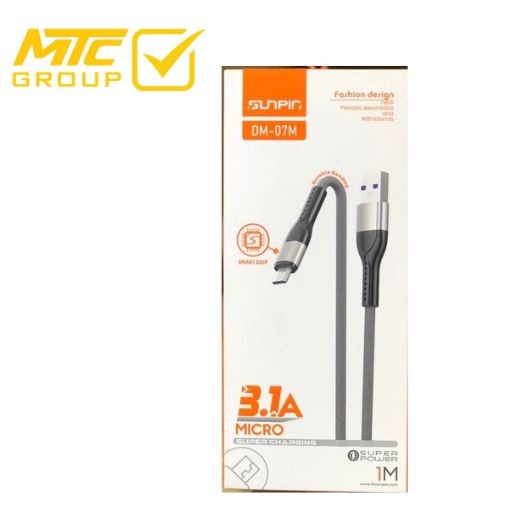 كابل صن بن (مايكرو ، يو إس بي) 3.1 امبير CL SunPin MICRO DM-07M