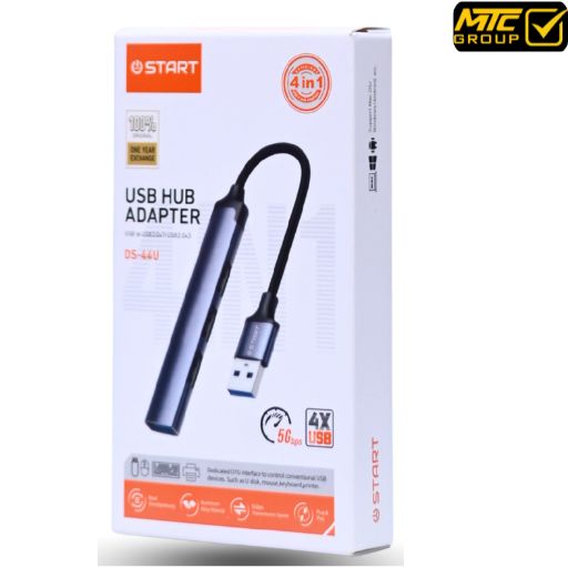 مشترك منافذ يو اس بي HUB USB-A DS-44U 4IN1