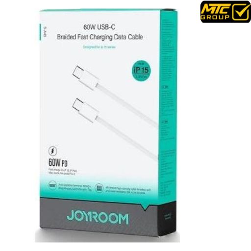 كابل جوي روم تايب سي إلى تايب سي 60 واط CL JOYROOM 60W S-A45 TC/TC