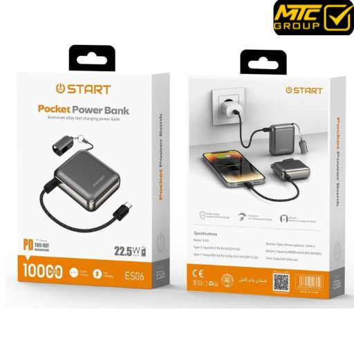 POWER BANK START 10000mAh 22.5W ES06