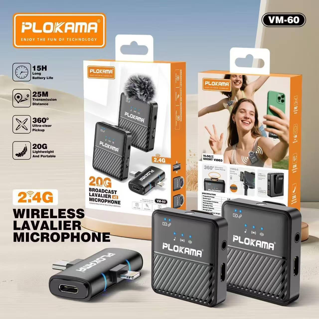 PLOKAMA BROADCAST MICROPHONE VM-60